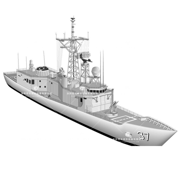 麦盖提充气侦查船模型